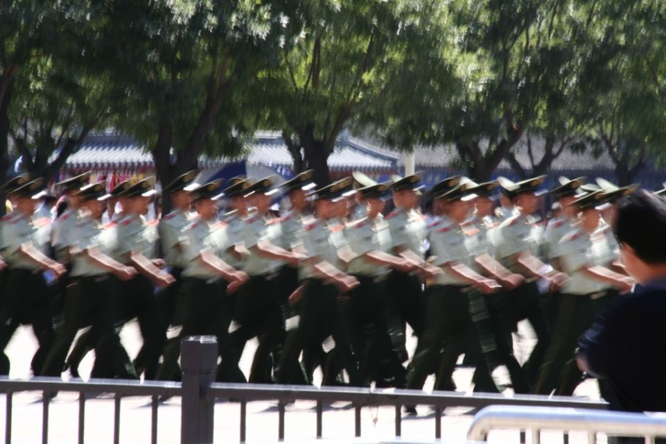 Soldat,China,Peking,Verbotene Stadt