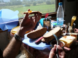 Dekadenz im Abteil